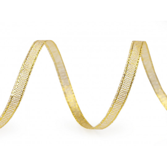 Brokát szalag lurexel szélessége 6 mm | Mimib