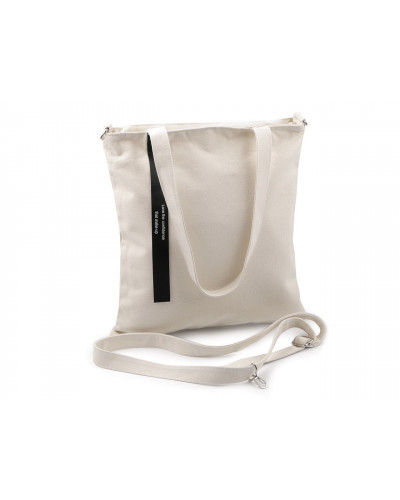 Textil táska / crossbody pamut 33x38 cm | Mimib