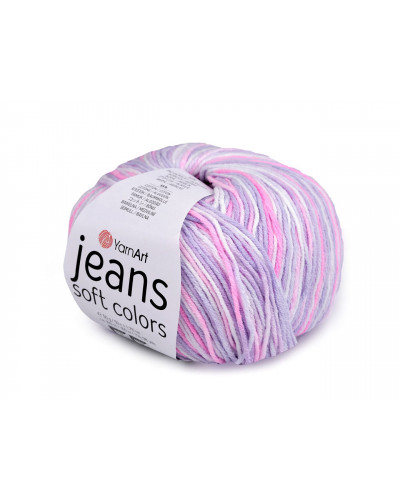 Kötőfonal Jeans Soft Color 50 g | Mimib