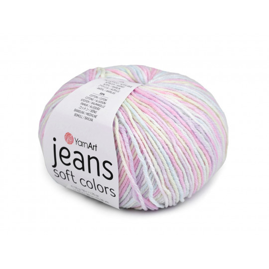 Kötőfonal Jeans Soft Color 50 g | Mimib