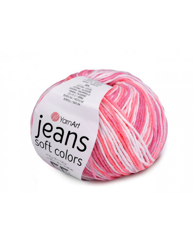 Kötőfonal Jeans Soft Color 50 g | Mimib