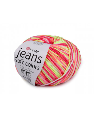 Kötőfonal Jeans Soft Color 50 g | Mimib