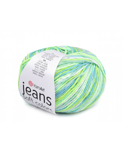 Kötőfonal Jeans Soft Color 50 g | Mimib