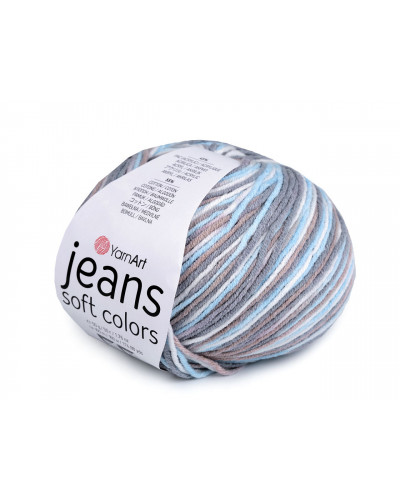 Kötőfonal Jeans Soft Color 50 g | Mimib