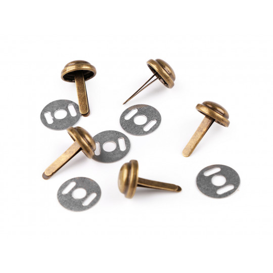 Kétlábú szög / fém lábak kézitáskákhoz Ø12 mm | Mimib