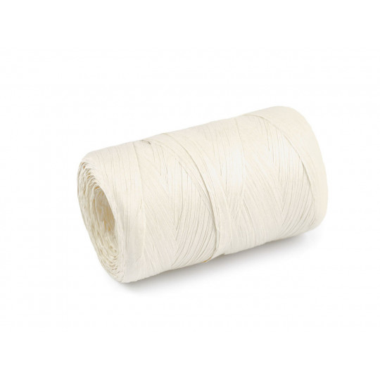 Raffia táskák kötéshez - natúr, szélessége 5-8 mm | Mimib