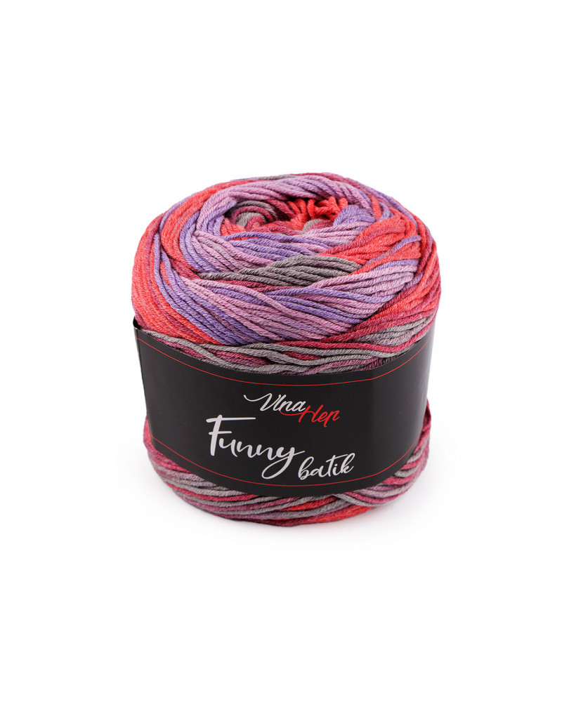 Kötött fonal Funny Batik 100 g | Mimib