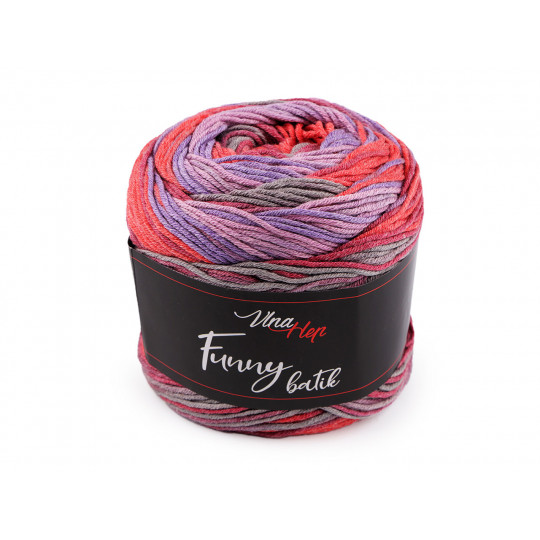 Kötött fonal Funny Batik 100 g | Mimib