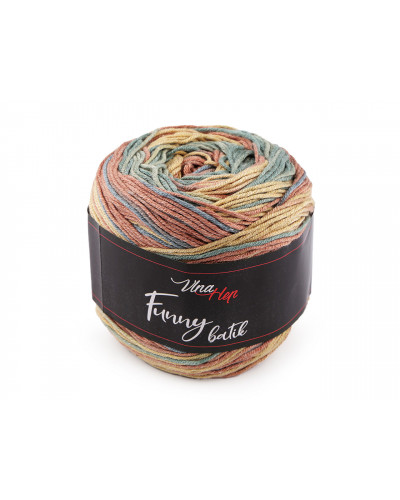 Kötött fonal Funny Batik 100 g | Mimib