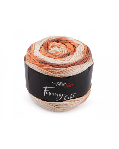 Kötött fonal Funny Batik 100 g | Mimib