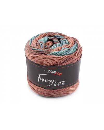 Kötött fonal Funny Batik 100 g | Mimib