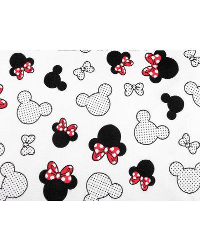 Minnie Mouse mintás pamutvászon / vászon Mickey | Mimib