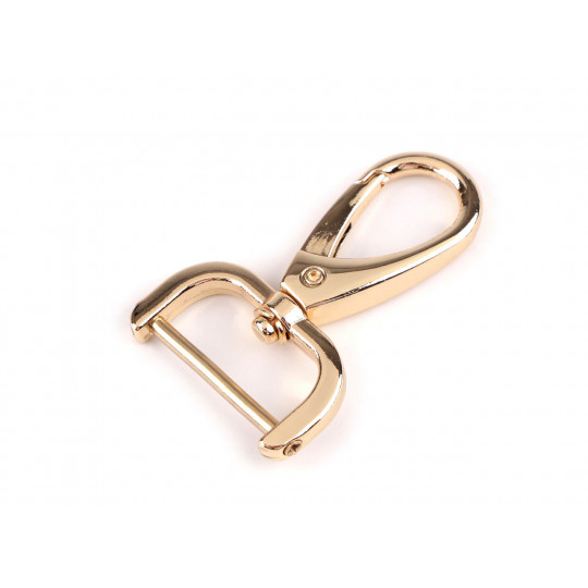 Fém karabiner csavaros bújtatóval 26 mm | Mimib