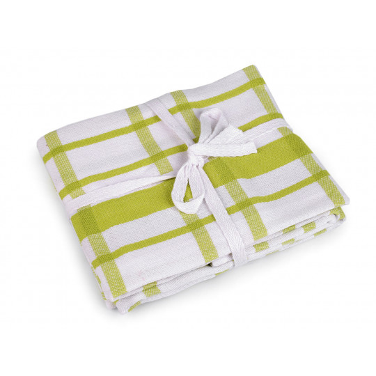 Pamut konyhai törlő kockamintás 50x70 cm egiptomi pamut | Mimib