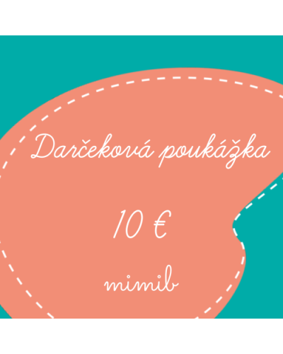 Ajándékutalvány 10 € | Mimib