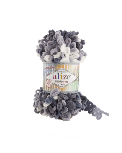 Kötőfonal Alize Puffy Fine Color 14 m, 100 gr. | Mimib