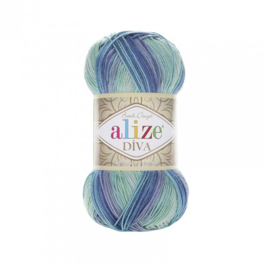 Alize Diva Batik 350 m, 100 gr. | Mimib