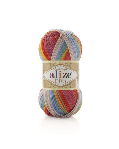 Alize Diva Batik 350 m, 100 gr. | Mimib