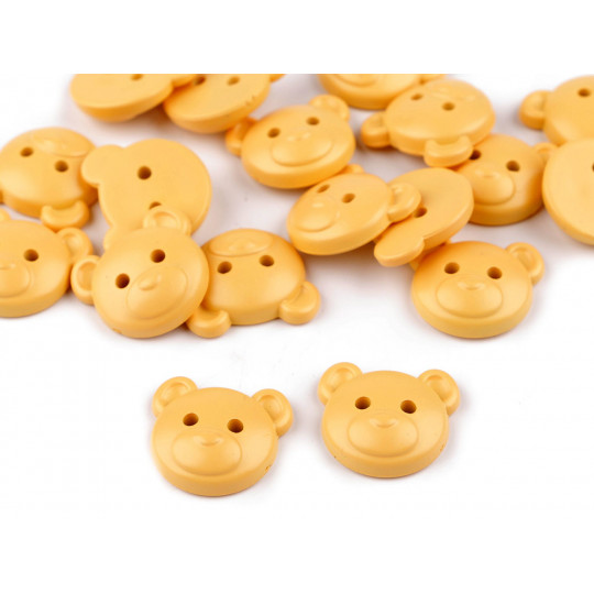 Gomb gyerek mérete 34" medve - 25 db. | Mimib