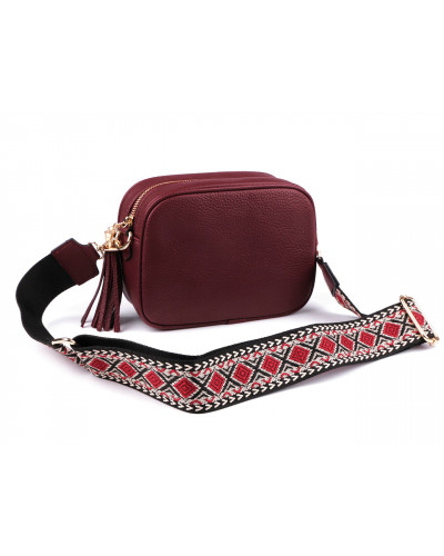 Női / lányos crossbody táska pánttal 25x17 cm - 1 db. | Mimib