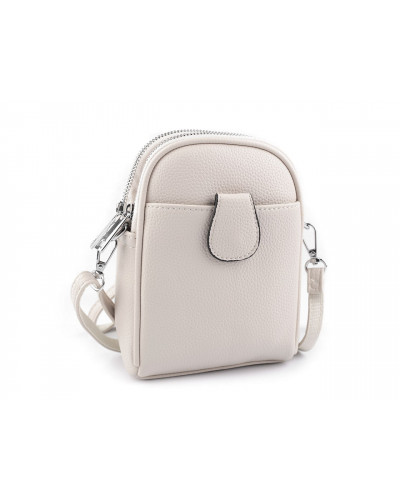 Női / lányos crossbody táska pánttal 14x19 cm - 1 db. | Mimib