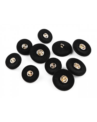 Bársony gomb 28", 36" - 5 db. | Mimib