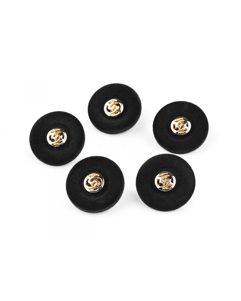 Bársony gomb 28", 36" - 5 db. | Mimib