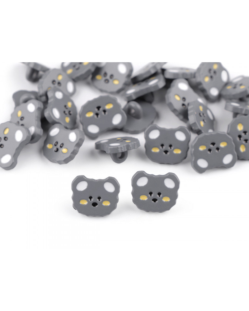 Gyerek gomb mérete 24" medve - 25 db. | Mimib