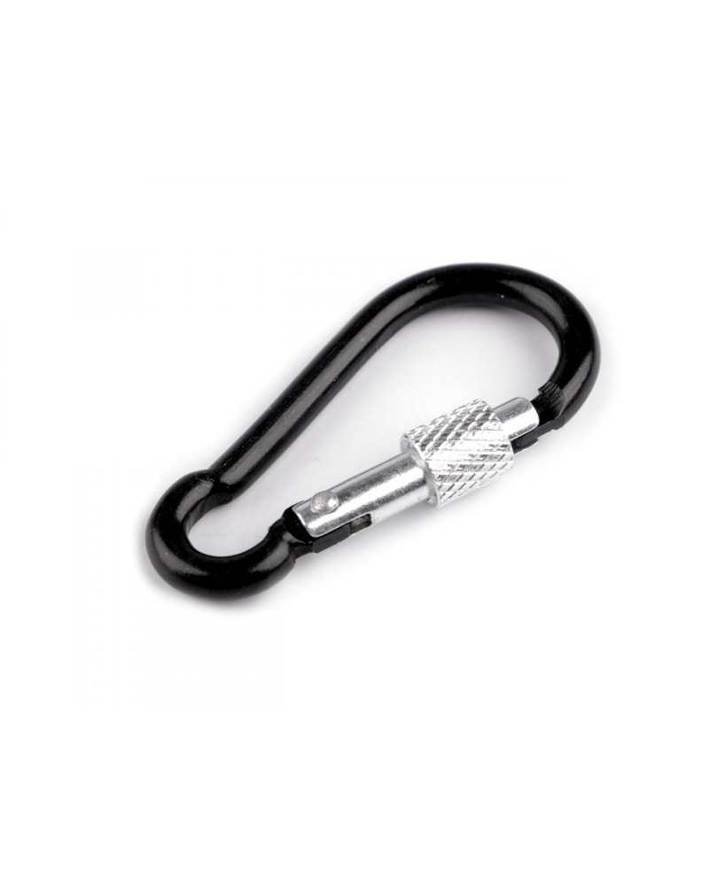 Fém karabiner kapoccsal - 2 db. | Mimib