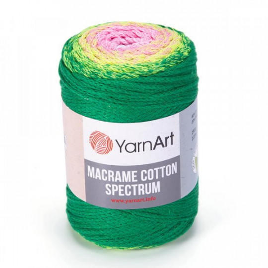 YarnArt Macrame Cotton Spectrum 225m, 250 gr. | Mimib
