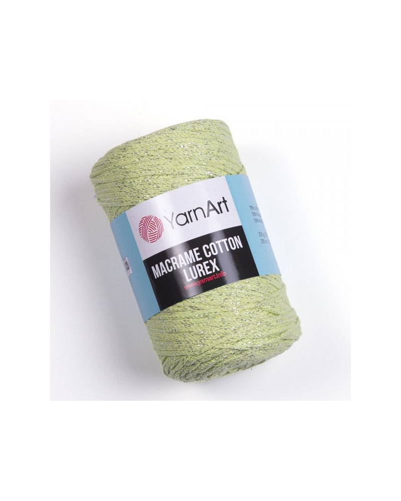 YarnArt Macrame Cotton Lurex 205m, 250 gr. | Mimib