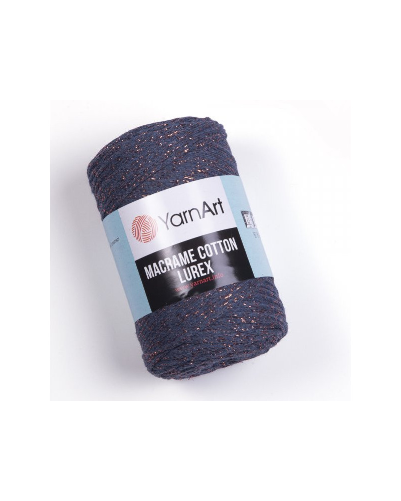 YarnArt Macrame Cotton Lurex 205m, 250 gr. | Mimib