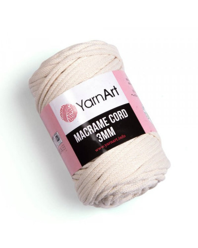 YarnArt Macrame Cord 3mm 85m, 250 gr. | Mimib