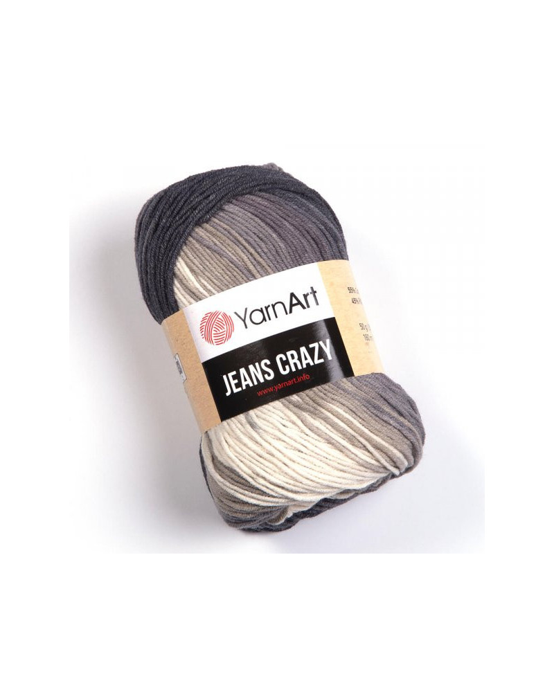YarnArt Jeans Crazy 160m, 50 gr. | Mimib