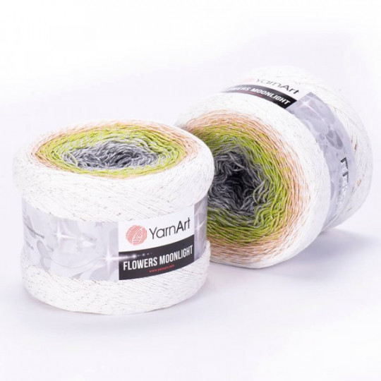 YarnArt Flowers Moonlight 1000m, 260 gr. | Mimib