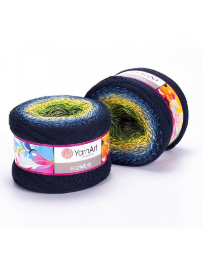 YarnArt Flowers 1000m, 250 gr. | Mimib