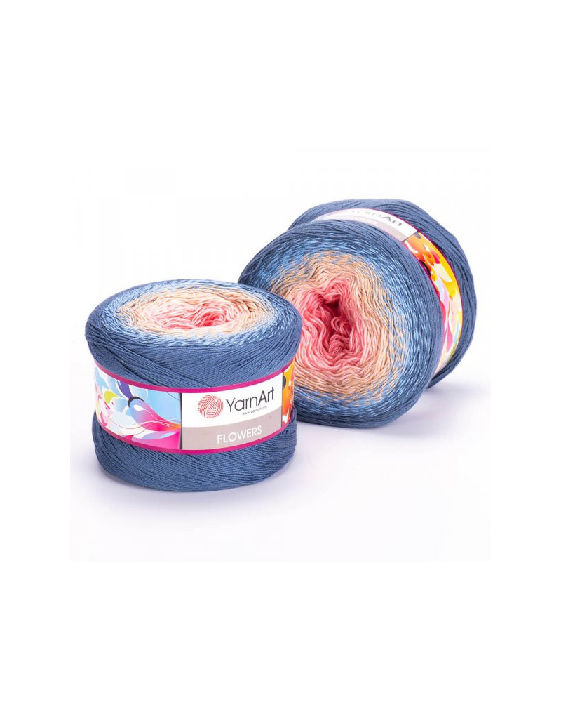 YarnArt Flowers 1000m, 250 gr. | Mimib