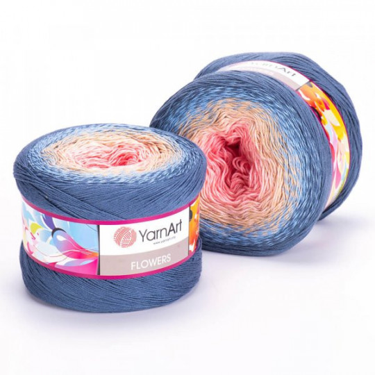 YarnArt Flowers 1000m, 250 gr. | Mimib