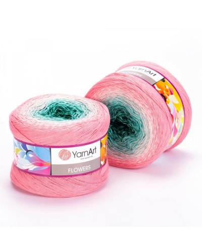 YarnArt Flowers 1000m, 250 gr. | Mimib