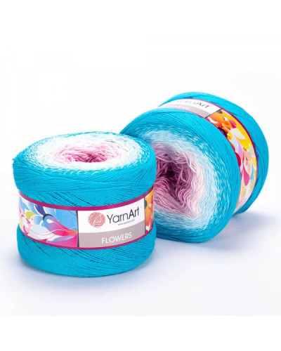 YarnArt Flowers 1000m, 250 gr. | Mimib