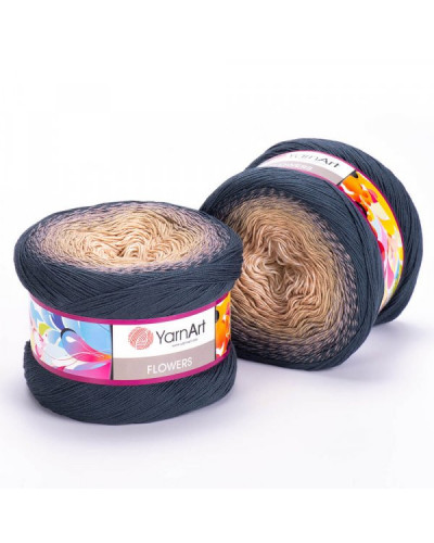 YarnArt Flowers 1000m, 250 gr. | Mimib