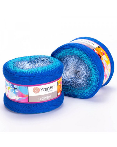 YarnArt Flowers 1000m, 250 gr. | Mimib