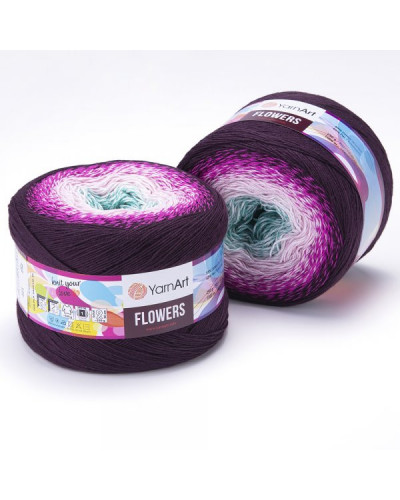 YarnArt Flowers 1000m, 250 gr. | Mimib