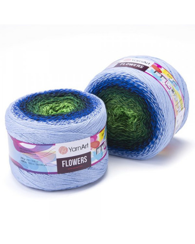 YarnArt Flowers 1000m, 250 gr. | Mimib