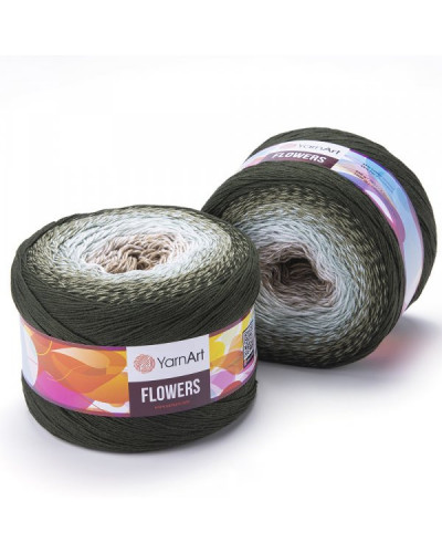 YarnArt Flowers 1000m, 250 gr. | Mimib