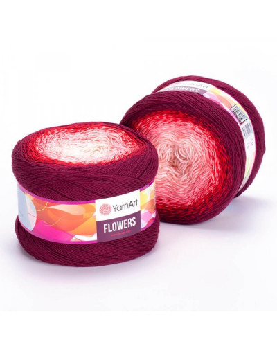 YarnArt Flowers 1000m, 250 gr. | Mimib