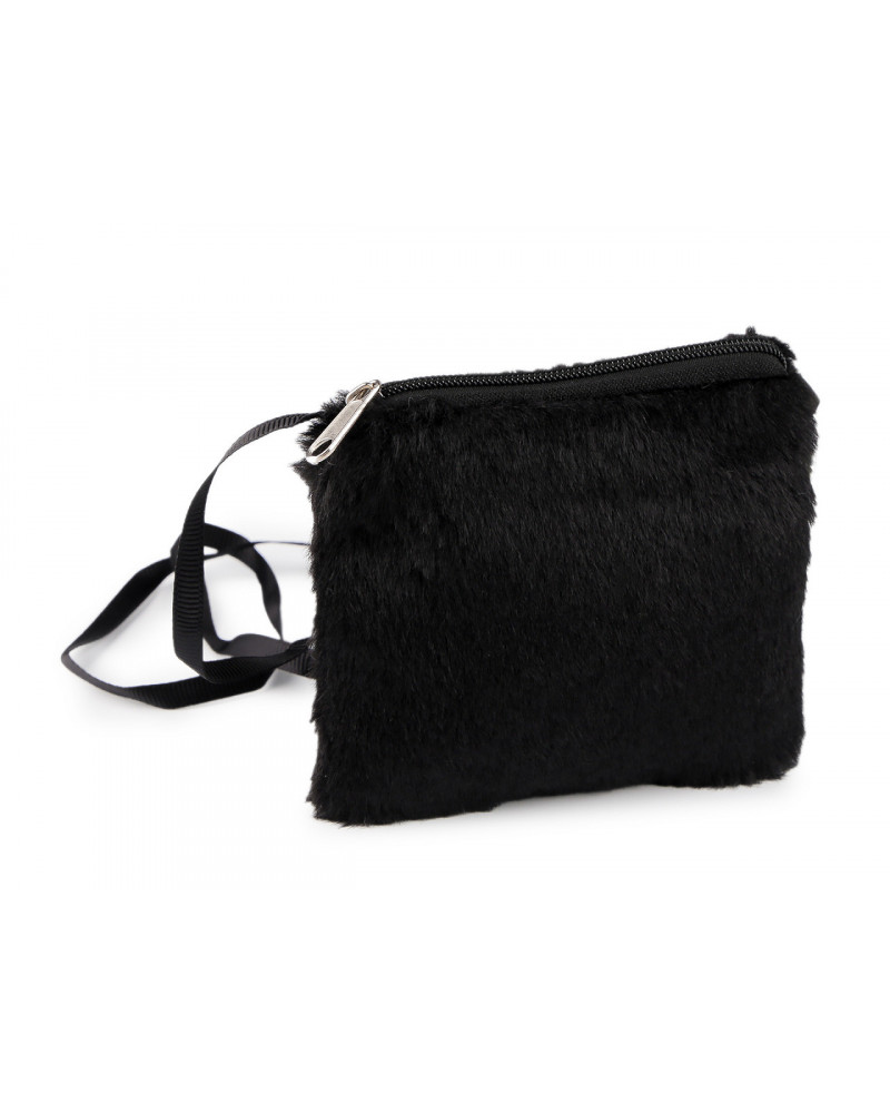 Lány kézitáska / műszörme tok 9x11 cm - 1 db. | Mimib