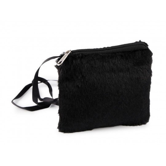 Lány kézitáska / műszörme tok 9x11 cm - 1 db. | Mimib