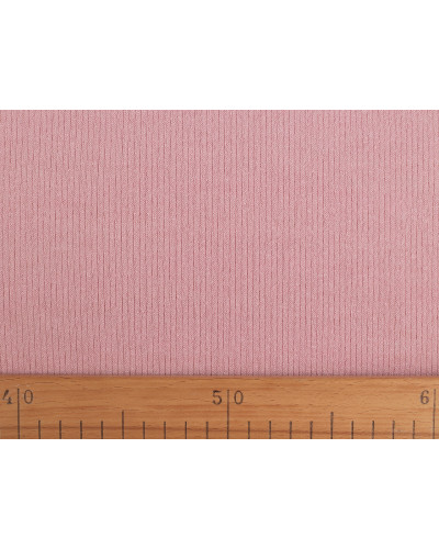 Kötött pamut anyag bordás / puha szvetter anyag - 1 m | Mimib