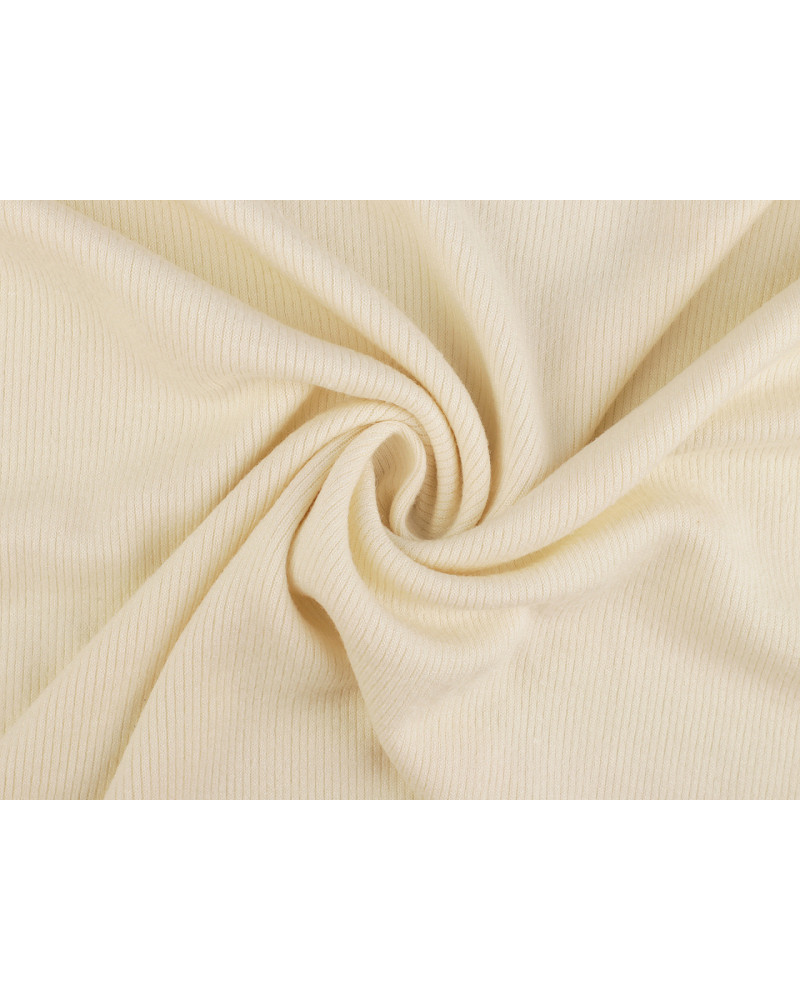 Kötött pamut anyag bordás / puha szvetter anyag - 1 m | Mimib